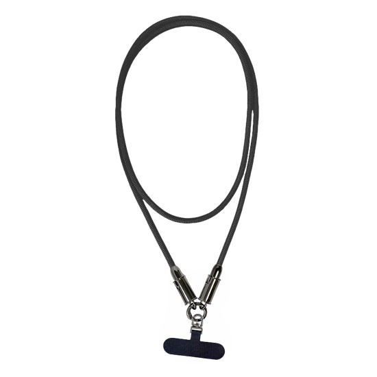 Fontastic Lanyard - Ladekabel & Handyband rosa 360 Grad Drehbare, Nylon-Ummantelung, 60W, &bdquo;Lany&ldquo;