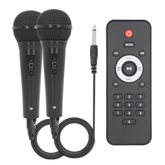 Fontastic Drahtloser Party-Lautsprecher Zeal 1000W Kabelloses Mikrofon, Lichtshow, TWS, EQ, Bass Boos