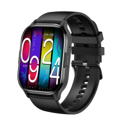 Mento AMOLED Smartwatch mit 2.01&ldquo; Display schwarz BT Call, NFC, Musik & Kamera Steuerung, IP67