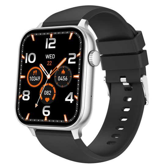 Fontastic GPS Smartwatch Loca 1.85&ldquo; Display silber GPS- & Vital Tracking, Kompass, Freisprechfunktion