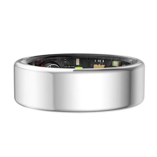 Fontastic Smart Ring Fitness Gesundheitstracker#13 Lange Akkulaufzeit, 5ATM, Ringschatulle, Schwarz